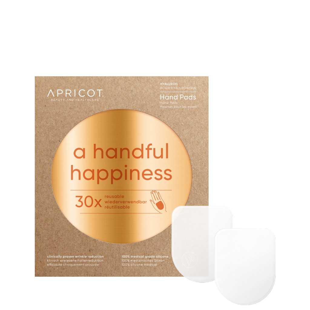APRICOT Reusable Anti-Wrinkle Hand Pads with Hyaluron