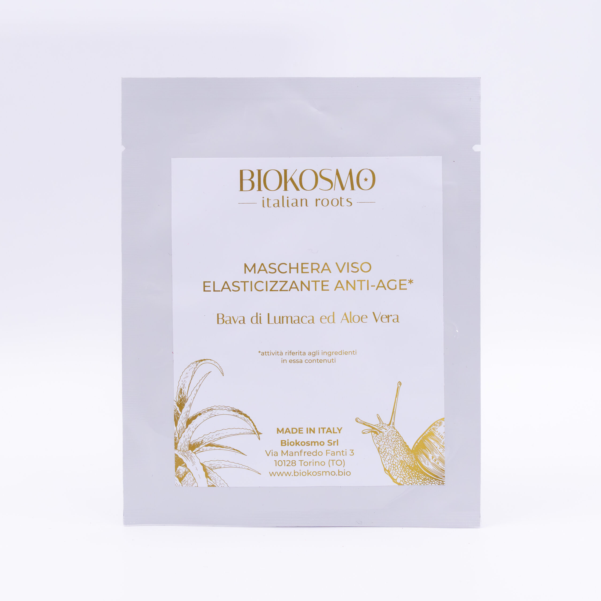 SNAIL SLIME CELLULOSE MASK